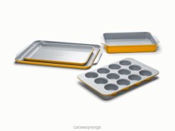 Caraway bakekar sett R020F112 kokekar fløyelsblomst