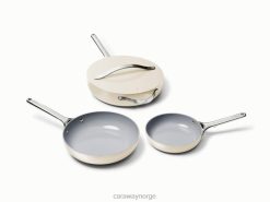 Caraway stek panne trio R020F1 kokekar krem